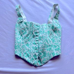 Zara Floral Corset